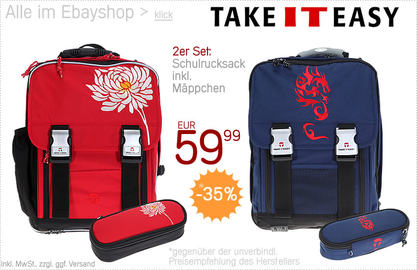 Alle TAKE IT EASY im EBAYSHOP > klick >
